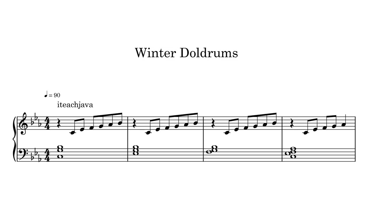 Winter Doldrums