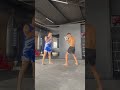 duo training 3 | calfkick knock out  #kickboxing #mma #muaythai