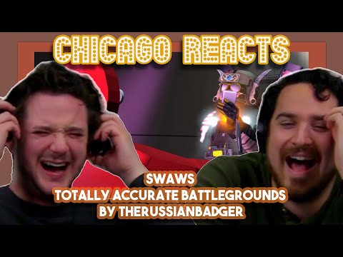 Actors React to SWAWS Totally Accurate Battlegrounds by TheRussianBadger