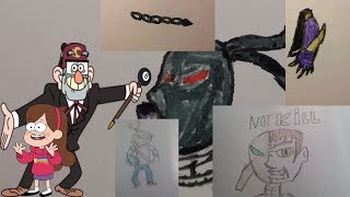 Talking about my concempt art for my superhero/action cartoon