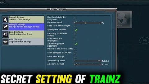 The Underrated Settings Of Trainz Simulator💀