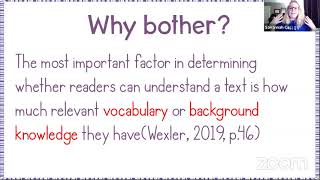 Explicit Vocabulary Instruction
