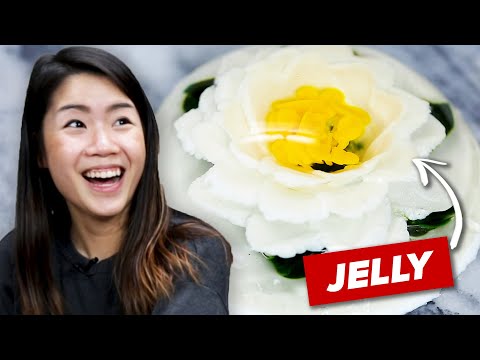 I Mastered The Gelatin Flower Cake