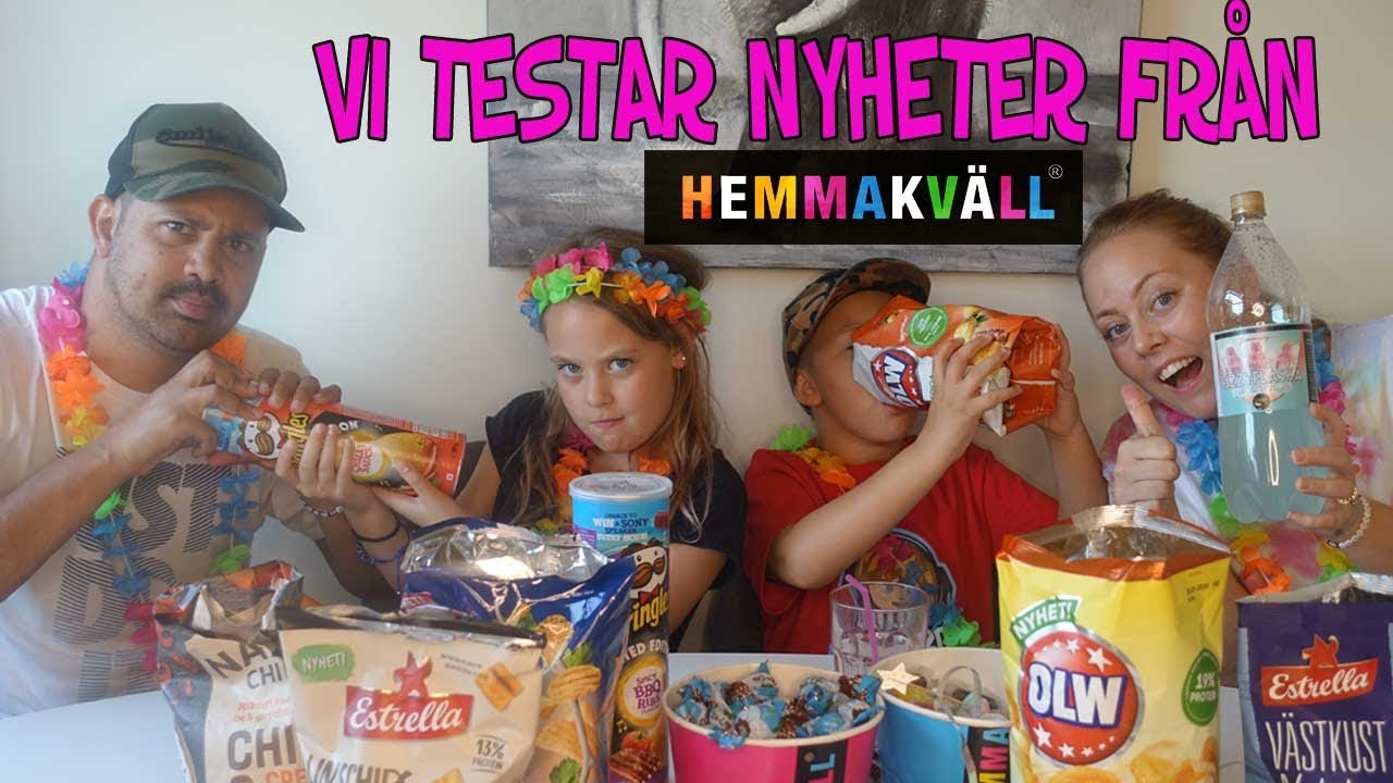 VI TESTAR NYHETER FRÅN HEMMAKVÄLL 🍭