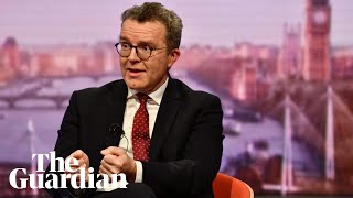 Tom Watson Corbyn Must Take Lead On Antisemitism If He Wants To Be Pm