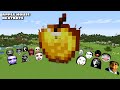 SURVIVAL GOLDEN APPLE HOUSE WITH 100 NEXTBOTS in Minecraft - Gameplay - Coffin Meme
