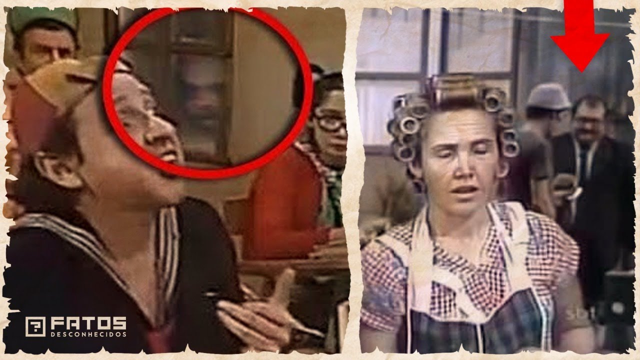 Os erros de gravação de Chaves que você nunca reparou