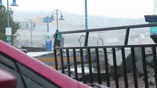 Canal Park - Duluth, MN Waves on the Lakewalk (April 25, 2016)
