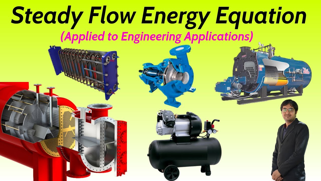 Various Applications of Steady Flow Energy Equation Turbine