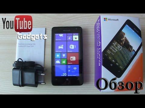 Microsoft Lumia 430 DS Обзор смартфона
