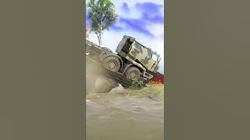 Flat Deck Fails   #doomedtrip #gilligansisland #comedy #snowrunner #wayshegoes #rivercrossing