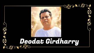 Death Announcement - Deodat Girdharry