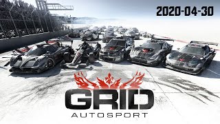 Стрим GRID Autosport Прохождение (2020-04-30)