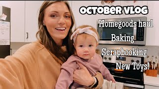 Day in my life | Homegoods Haul + Baking + New Lovevery Box