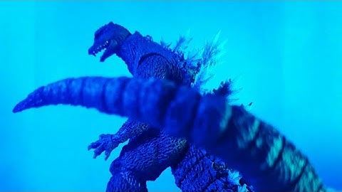 S.h.monsterarts Godzilla final wars stop motion test