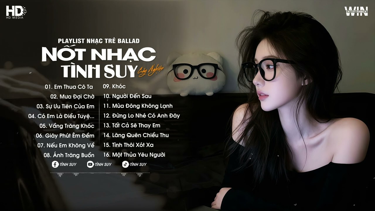 Playlist Nhạc Trẻ Ballad Tâm Trạng 2026 - Em Thua Cô Ta, Mưa Đợi Chờ, Sự Ưu Tiên Của Em - Tình Suy
