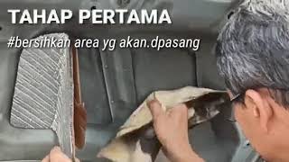 Peredam Panas Kap Mesin Mobil Honda  Mobilio 2014-2016 Full Kap - Cutting Pola Peredam Kap Mesin Mobilio Part 2