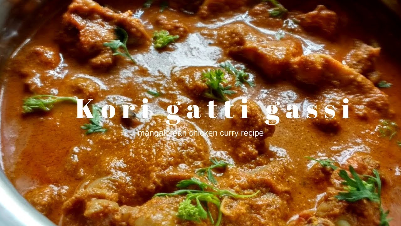 Mangalore special chicken curry | kori gatti gassi | Semi gravy Recipe | Mangalore Food