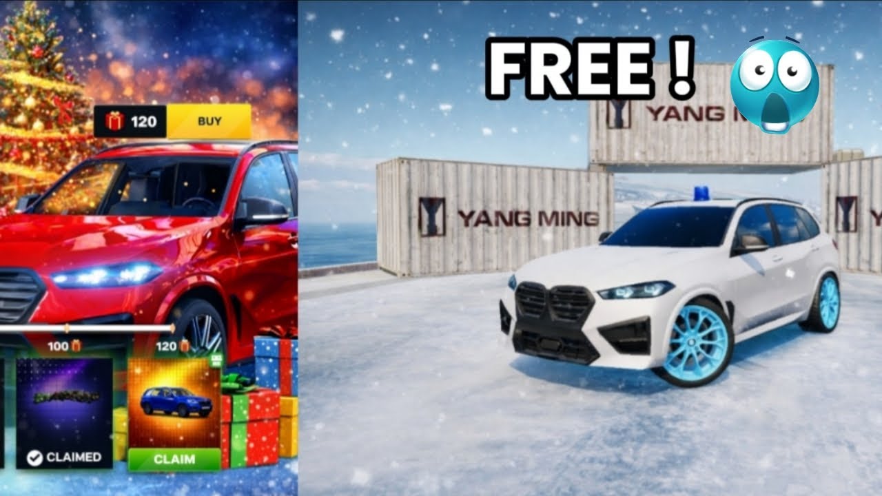 FINALLY I UNLOCKED THE NEW BMW CAR 🔥 IN FLEX CITY | CHRISTMIS HUNT(FREE ITEMS!)