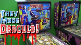 We Found TWO Stern DRACULA Pinball Machines - With Different Cabinets?  A Transylvanian Mystery