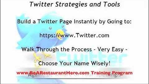 Restaurant Marketing: Creating a Custom Twitter Page