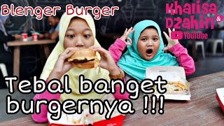 REVIEW BLENGER BURGER JAKARTA || KHALISA N DZAHIN