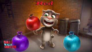 Billi wala cartoon learn colors with talking tom cat, and friends, for
kids, cartoon,learn tom,billi ...