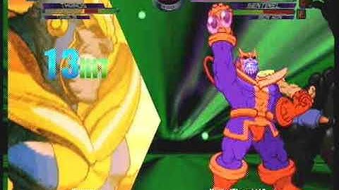 MvC2: Charlie/Thanos Guard Break to 94% FSD Combo by Romneto (vs Sentinel)