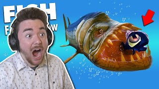 TINY FISH vs GIANT FISH | Feed and Grow Fish