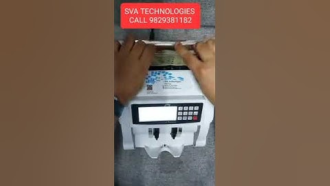 Godrej loose note counting machine with fake note detector