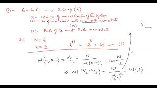 Problems on unit 5 Statistical mechanics
