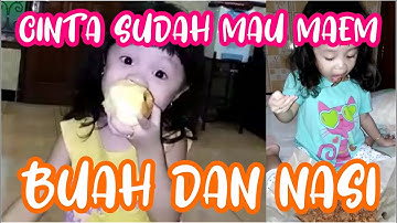 CINTA SUDAH MAU MAKAN BUAH & NASI - Hipnoterapi Anak Susah Makan
