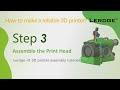 【V2.0】 Build a 3D printer Step 3 | Assemble the print head, Lerdge-iX 3D printer projects tutorial