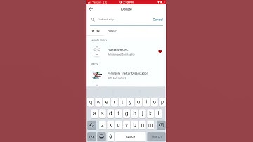 Using PayPal to give charitably from your phone
