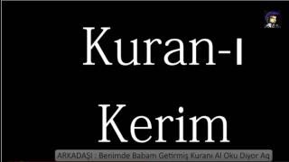 TTO kuranı kerim Küfür Ettgi An Altyazılı  O.....Çocugu Resimi