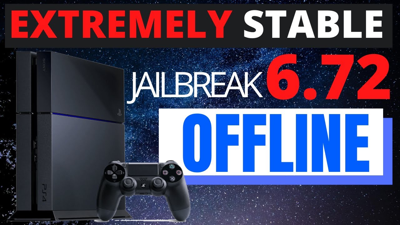 EXTREMELY STABLE PS4 6.72 Tutorial | Offline Jailbreak | Proof | Guide - YouTube