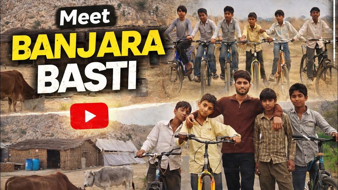 Banjara Basti Vlog : Sachai Jo Kisi Ne Nhi Dikhai |Culture of Banjara Bastii | Real Life in Rural 