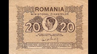 Bancnote Românești Vechi. Bani vechi de 150 de ani!