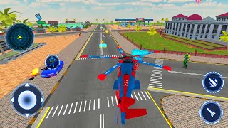 🚔🏞️Police Robot Bus Car Games 🦾🚗 New Android Gameplay 08 screenshot 4