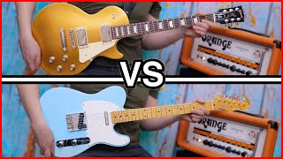 Vignette de la vidéo "Gibson Les Paul VS Fender Telecaster"