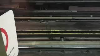 Montreal Metro Approaching Berri Uqam Station