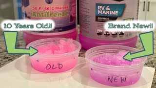Testing 10 Year Old RV/Marine Antifreeze. SHOCKING Results! Does It Expire?!