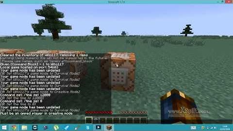 How to get and use command blocks in minecraft 1.7.2