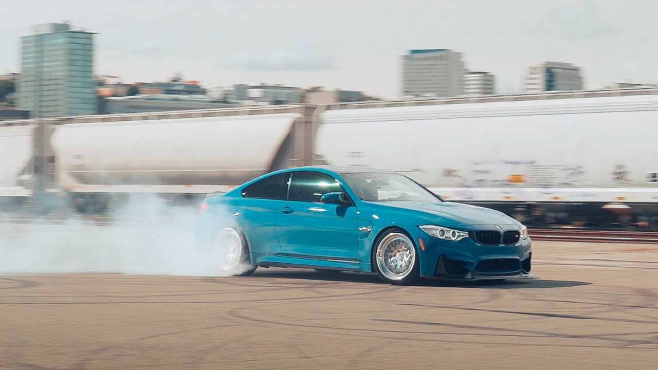 Laguna Seca Blue Bmw M4 | Ccw Wheels [4K] - Youtube