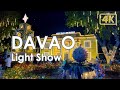 Davao City Hall Light Show and Walktour [4K]