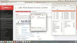 WebGoat - LAB: Role Based Access Control