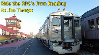 Reading & Northern's Reading-to-Jim Thorpe train: walkthrough and ride highlights