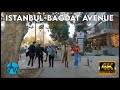 ⁴ᴷ⁶⁰  🇹🇷 Walking in Bağdat Avenue and Göztepe Park in The Winter.(ISTANBUL  WALK)
