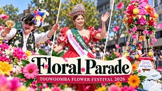 Toowoomba Flower Festival 2026 | Grand Central Floral Parade | 4K