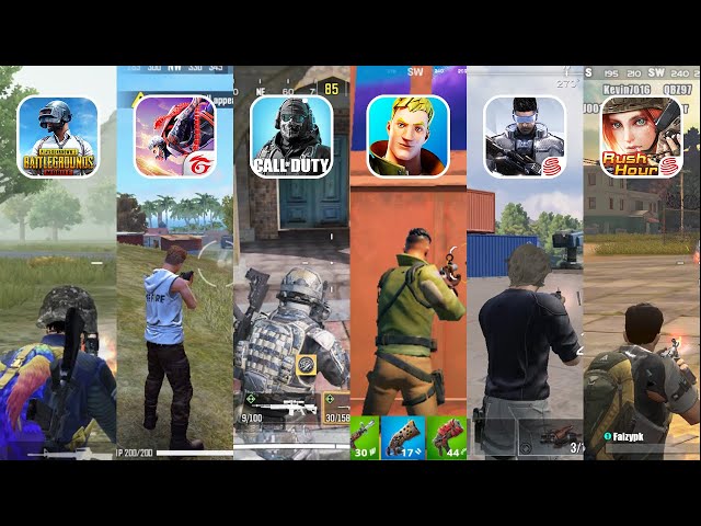 COD Mobile vs. PUBG Mobile vs. Garena FreeFire (2021 Battle Royale  Review/Comparison)